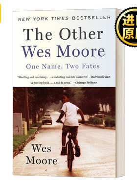 人生分叉的路径 另一个韦斯 摩尔 同名不同命 英文原版 The Other Wes Moore One Name Two Fates 英文版 进口英语原版书籍
