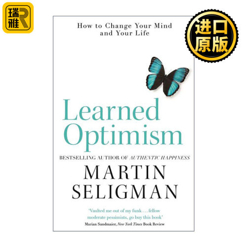 英文原版 Learned Optimism 活出乐观的自己 马丁?塞利格曼 Martin E.P. Seligman 英文版 进口英语原版书籍