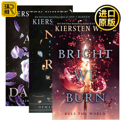 英文原版 And I Darken 恶化系列3册 青少年历史浪漫小说 Kiersten White 英文版 进口英语原版书籍
