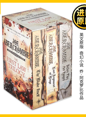第一律法3册盒装 英文原版 The First Law Trilogy Boxed Set 奇幻小说 乔 阿克罗比 英文版 Joe Abercrombie 进口英语原版书籍