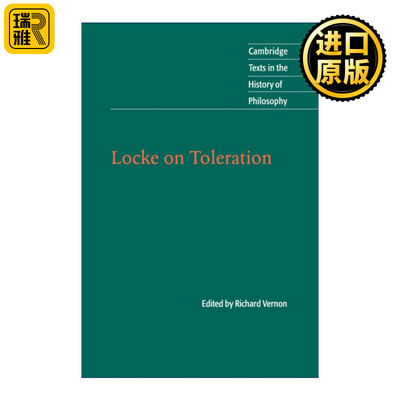 Locke on Toleration 约翰·洛克 论宗教宽容 剑桥哲学史文本系列