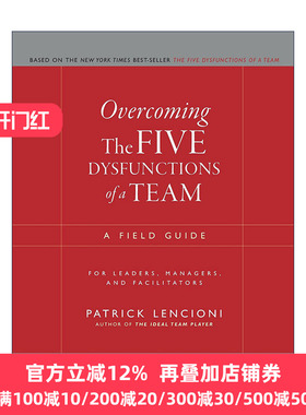 英文原版 Overcoming the Five Dysfunctions of a Team 克服团队协作的五大障碍 派特里克兰西尼奥 英文版 进口英语原版书籍