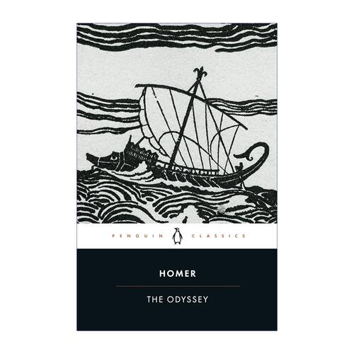 英文原版 The Odyssey 奥赛德 黑经典 英文版 Homer 纯全英文版正版原著进口英语书籍