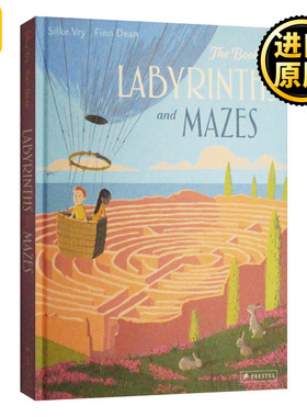 The Book of Labyrinths and Mazes 迷宫之书 精装 英文原版儿童绘本