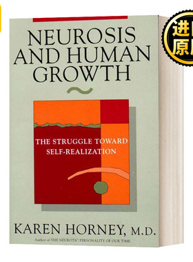 Neurosis and Human Growth 卡伦霍妮 神经症与人的成长 豆瓣推荐 英文原版