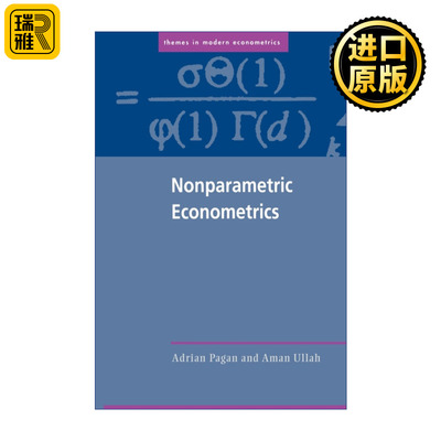 Nonparametric Econometrics 非参数计量经济学 剑桥现代计量经济学系列