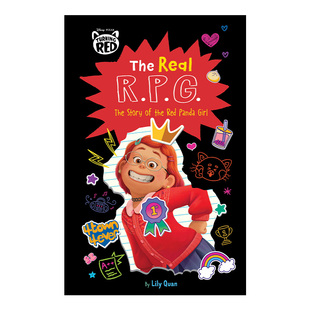 Disney Pixar Turning Red The Story of the Red Panda Girl儿童小说