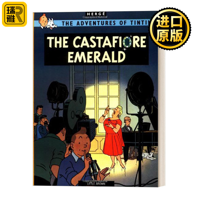 The Castafiore Emerald 英文原版 丁丁历险记 绿宝石失窃案 英文版 进口英语原版书籍