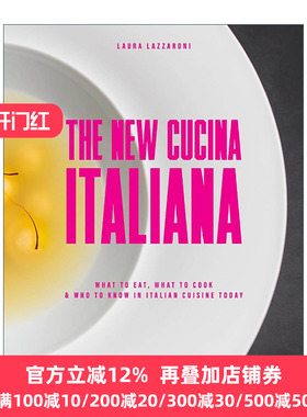 英文原版 The New Cucina Italiana 新式意大利料理 新版 意式烹饪菜谱食谱 精装 英文版 进口英语原版书籍