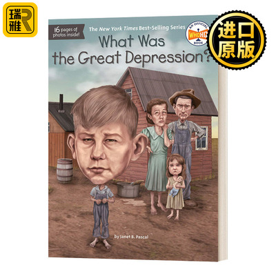 英文原版 What Was the Great Depression 英文版 Janet B. Pascal 进口英语原版书籍
