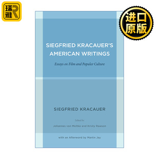 英文原版 Siegfried Kracauer's American Writings
