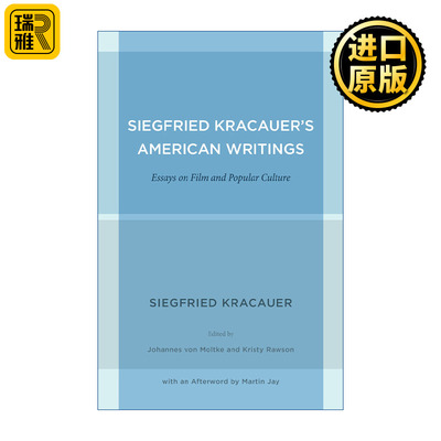英文原版 Siegfried Kracauer's American Writings