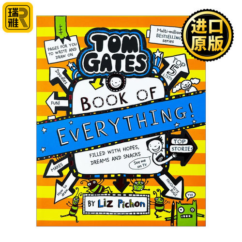 英文原版 Tom Gates 22 Book of Everything 汤姆盖茨系列 英文版 进口英语原版书籍