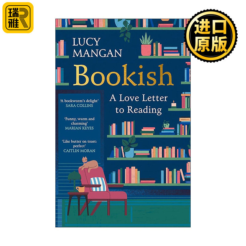 英文原版 Bookish 书痴 阅读如何塑造我们的人生 露西·曼根 书虫成人续篇 英文版 进口英语原版书籍