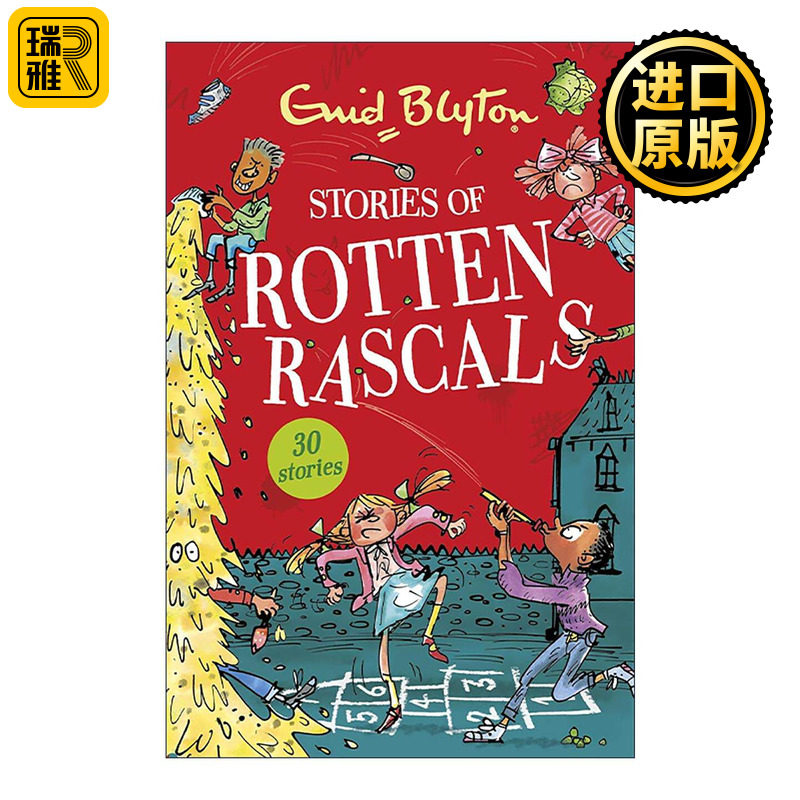 英文原版 Enid Blyton Stories of Rotten Rascals 伊妮德·布莱顿 30个调皮小孩故事集 少儿小说 英文版 进口英语原版书籍