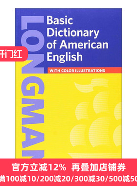 英文原版 Longman Basic Dictionary of American English 朗文美式英语基础词典 英文版 进口英语原版书籍