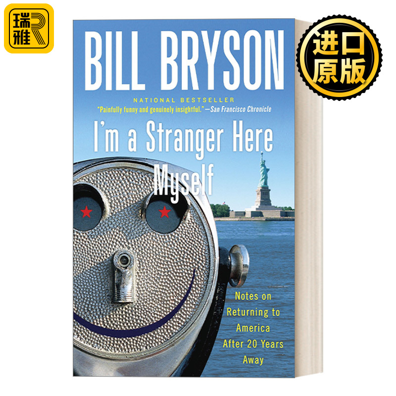 英文原版 I'm a Stranger Here Myself人在故乡为异客 20年后返乡手记传记豆瓣推荐 Bill Bryson英文版进口英语原版书籍