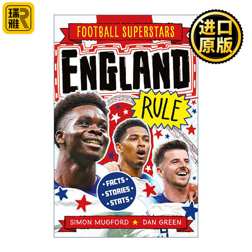 Football Superstars: England Rule 足球明星特辑 英格兰队 儿童运动人物科普百科