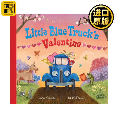 Little Blue Truck's Valentine 蓝色小卡车情人节 纸板书