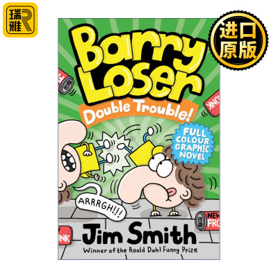 Barry Loser — Double Trouble! 倒霉蛋巴里系列第二季 双重麻烦！彩色幽默漫画小说