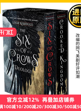 乌鸦六人组2本套装 英文原版小说 Six Of Crows Boxed Set 英文版 Leigh Bardugo 进口英语原版书籍