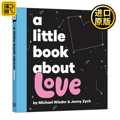 英文原版 A Little Book About Love 小丛书大思想 爱 DK启蒙认知绘本 纸板书 英文版 进口英语原版书籍