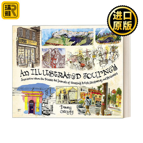 An Illustrated Journey插图之旅:来自旅行艺术家、插画家和设计师的私人艺术杂志的灵感