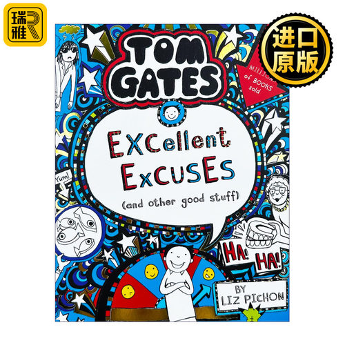 英文原版 Tom Gates 2 Excellent Excuses And Other Good Stuff 汤姆盖茨系列 英文版 进口英语原版书籍