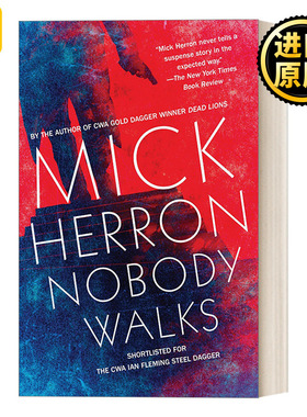 Nobody Walks 无人行走 伊恩·弗莱明·钢匕首奖短名单 间谍惊悚悬疑心理小说 Mick Herron