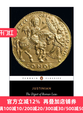 英文原版 The Digest of Roman Law (Penguin Classics) Justinian