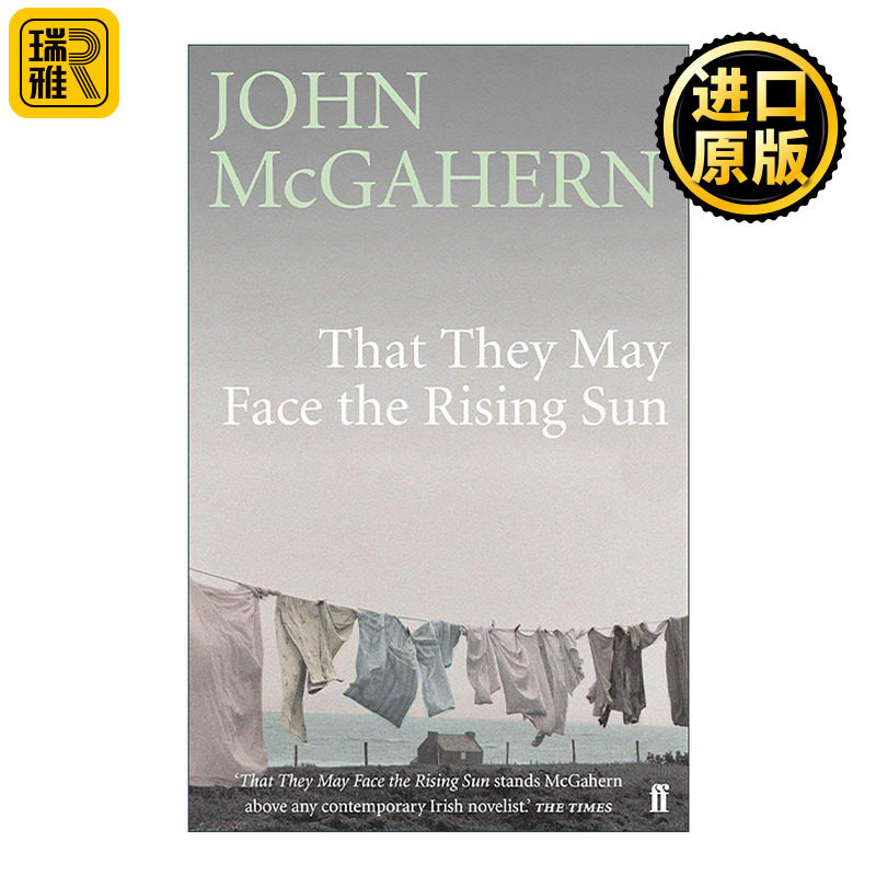 英文原版 That They May Face the Rising Sun 他们可以面对初升的太阳 约翰·麦加恩 英文版 进口英语原版书籍