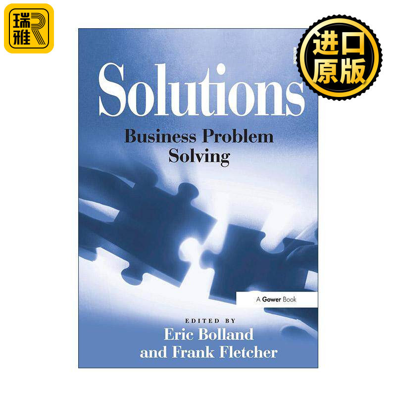 英文原版 Solutions 解决方案 业务问题解决 英文版 进口英语原版书籍