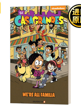The Casagrandes 1: We're All Familia  喧闹一家亲外传1 The Loud House 儿童全彩幽默漫画