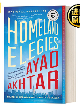 Homeland Elegies故乡挽歌 奥巴马2020年度读书单图书 普利策奖作者 英文原版