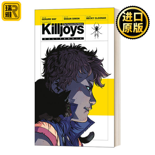 英文原版 The True Lives of the Fabulous Killjoys 01 California 太空猎手扫兴者 赏金猎人01 加利福尼亚 英文版 进口英语书籍