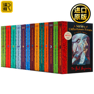 雷蒙斯尼奇 儿童英语章节书进口英语书籍 小说 Snicket Lemony 不幸历险系列 Beginning Bad The 英文原版 波特莱尔大冒险系列13册