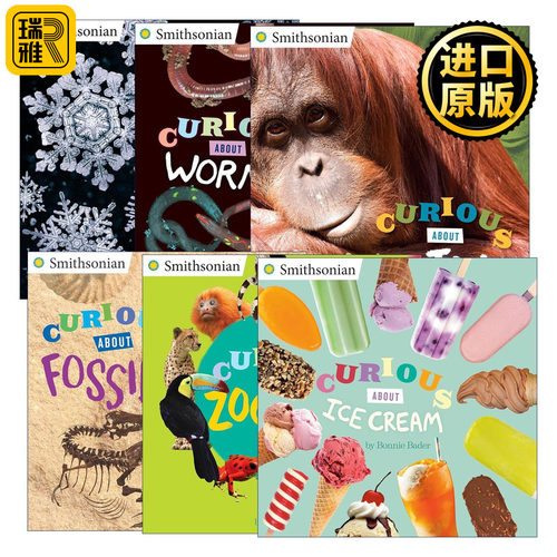 英文原版 Smithsonian史密森尼系列6册 儿童科普百科绘本 英文版 进口英语原版书籍