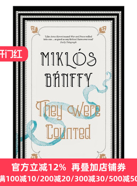 英文原版 They Were Counted 1 The Transylvania Trilogy