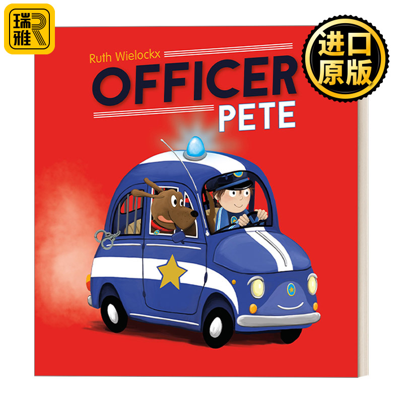 英文原版书籍皮特警官