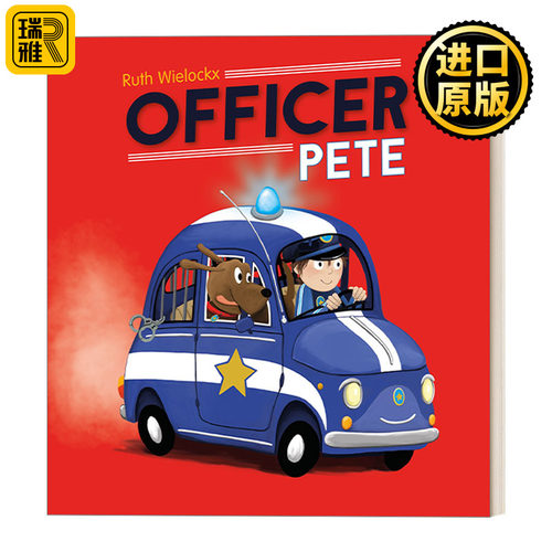 英文原版书籍皮特警官