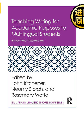 英文原版 Teaching Writing for Academic Purposes to Multilingual Students 多语种学生的学术写作教学 指导方法 英文版