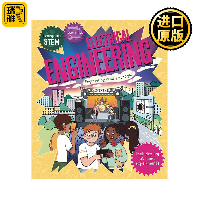 英文原版 Everyday STEM Engineering Electrical Engineering 每日STEM 电气工程 精装科普读物 英文版 进口英语原版书籍
