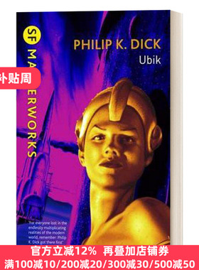 英文原版小说 Ubik 科幻大师系列 尤比克 菲利普 迪克 英文版 Philip K. Dick 进口英语原版书籍