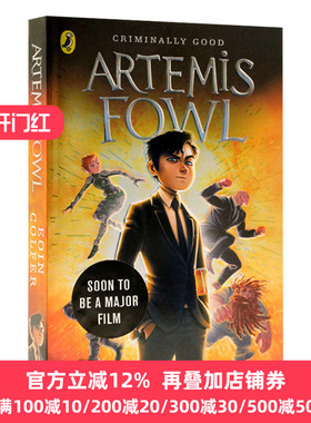 阿特米斯奇幻历险1 精灵的赎金 Artemis Fowl 英文原版小说 儿童文学冒险小说 欧因科弗 Eoin Colfer 英文版进口原版英语书籍