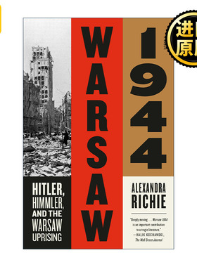 英文原版 Warsaw 1944 1944年华沙 希特勒 希姆莱和华沙起义 英文版 进口英语原版书籍