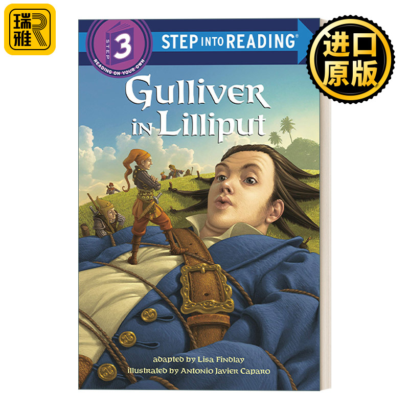 Step into Reading 3 Gulliver in Lilliput-封面