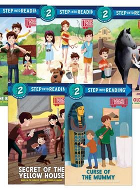 英文原版 Step into Reading 2 Boxcar Children Early Reader 棚车少年系列5册 英文版 进口英语原版书籍