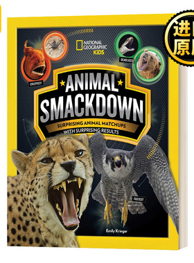Animal Smackdown动物对决：令人惊讶的动物对决和令人惊讶的结果 国家地理儿童 科普百科 英文原版