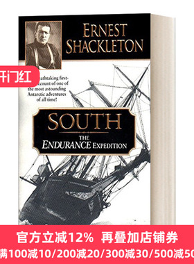 英文原版 South The Endurance Expedition 南极 “忍耐号”历险记 英文版 Sir Ernest Shackleton 进口英语原版书籍