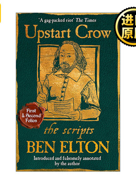 英文原版 Upstart Crow 新贵 BBC高分喜剧剧本 Ben Elton 英文版 进口英语原版书籍